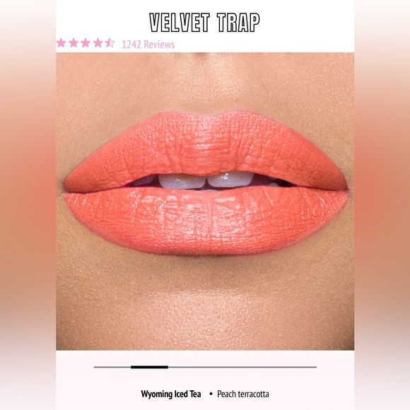 Jeffree Star 🌟 Velvet Trap Lipstick- Wyoming Iced Tea BNIB - Picture 2 of 5